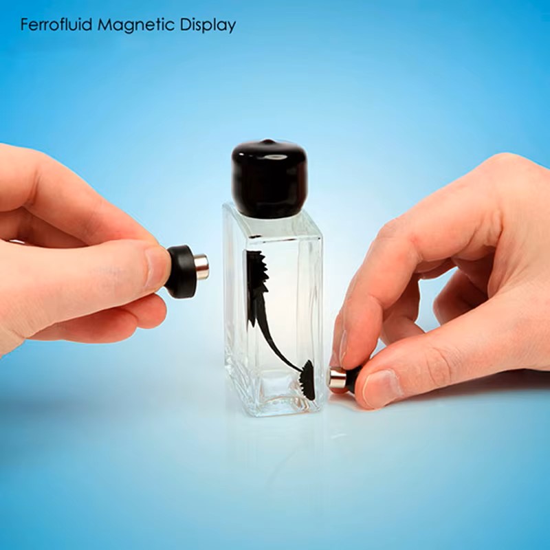 Ferrofluid Magnetic Stress Relief Desk Toy | Science Display & Liquid Sculpture Kit | Standard
